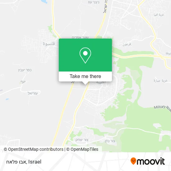 Карта אבו פלאח