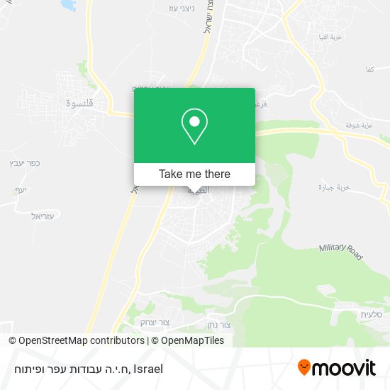 ח.י.ה עבודות עפר ופיתוח map