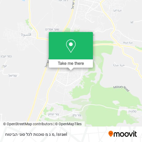 מ ג מ סוכנות לכל סוגי הביטוח map