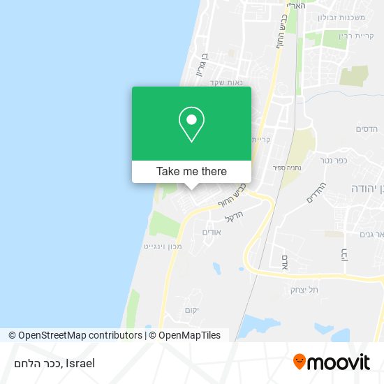 ככר הלחם map