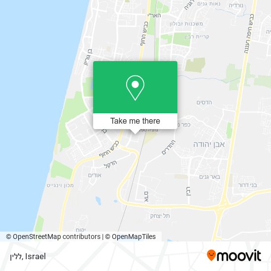 Карта ללין