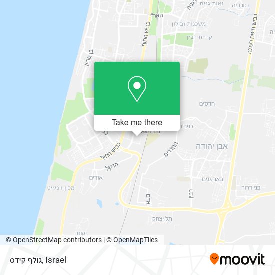 גולף קידס map