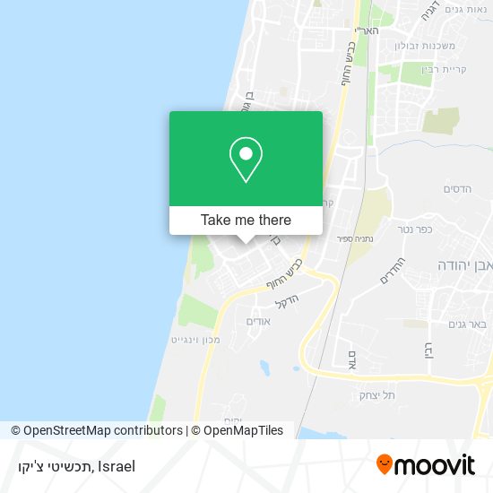 תכשיטי צ'יקו map