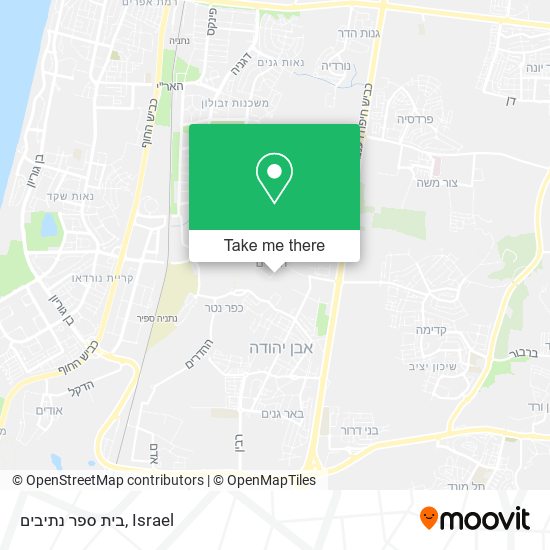 בית ספר נתיבים map