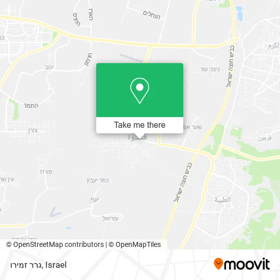 Карта גרר זמירו