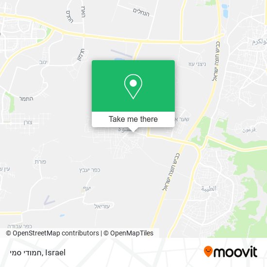 חמודי סמי map