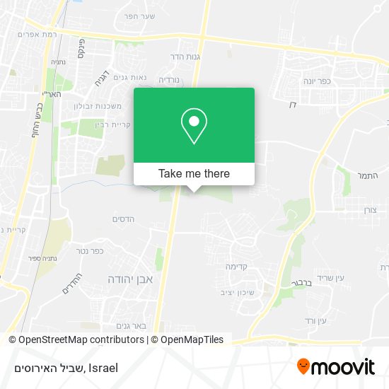 שביל האירוסים map