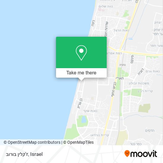 ז'קלין בורוב map