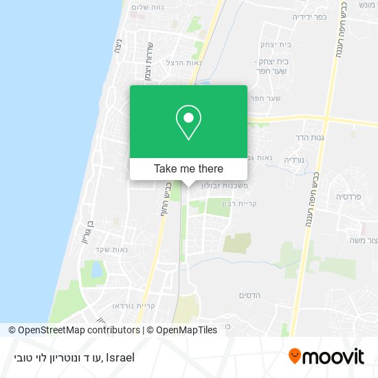 עו ד ונוטריון לוי טובי map