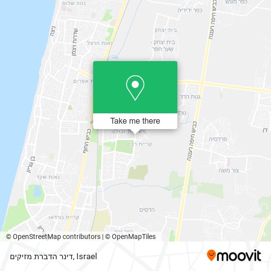 דינר הדברת מזיקים map