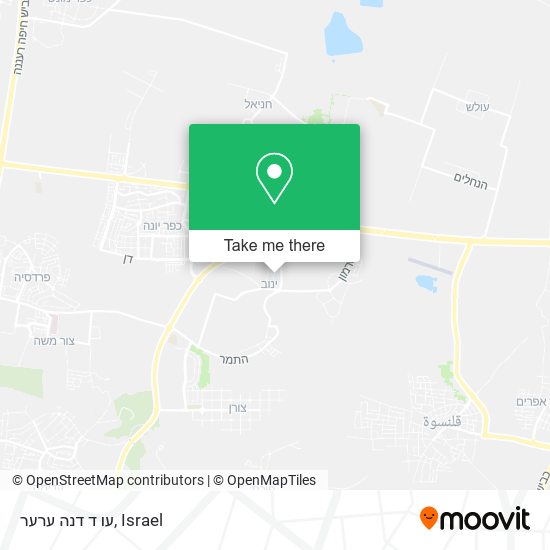 עו ד דנה ערער map