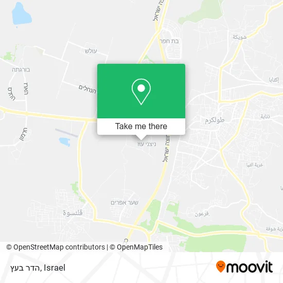 Карта הדר בעץ