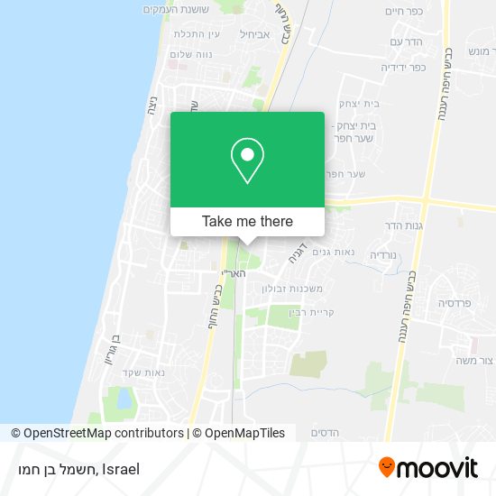 חשמל בן חמו map