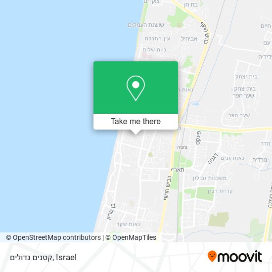 קטנים גדולים map