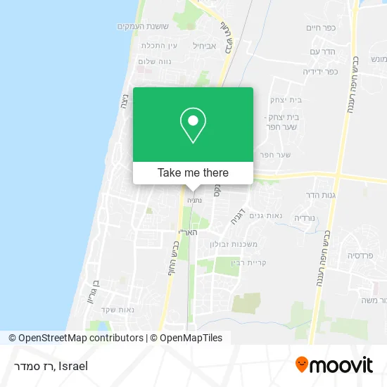 Карта רז סמדר