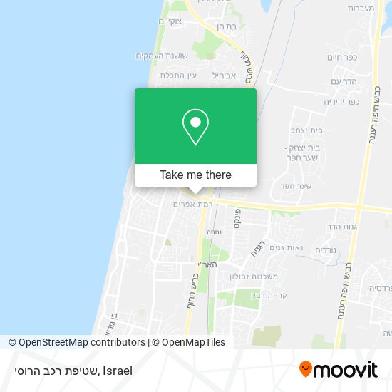 שטיפת רכב הרוסי map