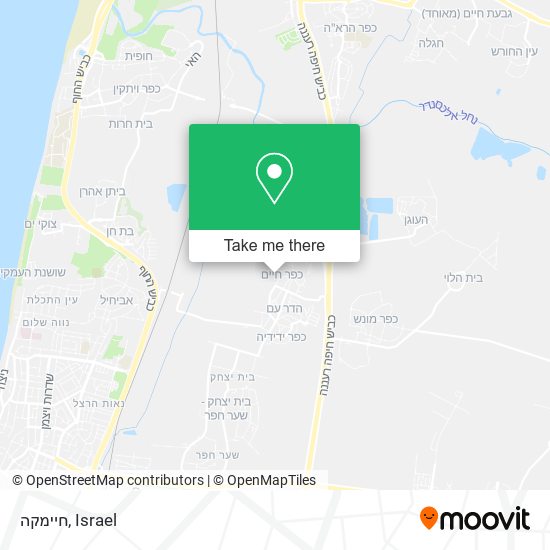 חיימקה map