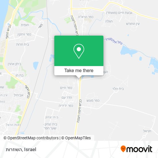 השוזרות map