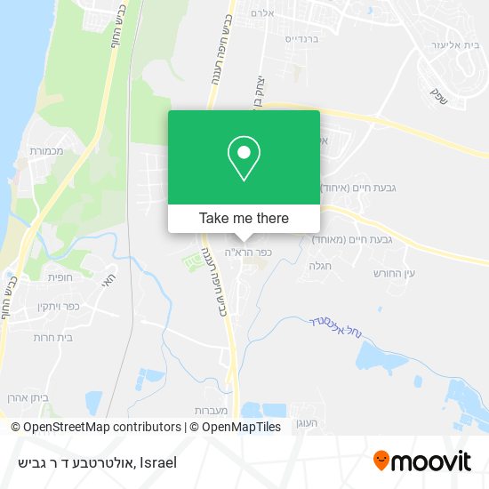 אולטרטבע ד ר גביש map