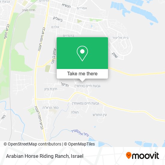 Arabian Horse Riding Ranch map