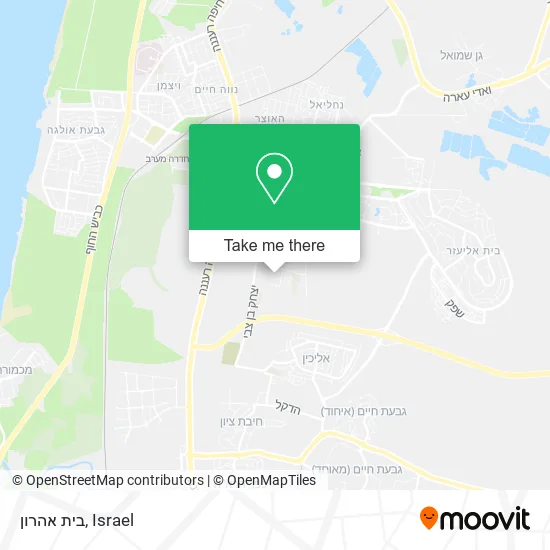 Карта בית אהרון