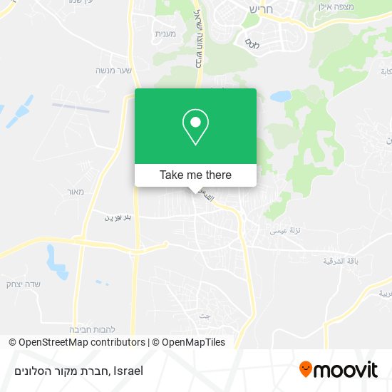 חברת מקור הסלונים map