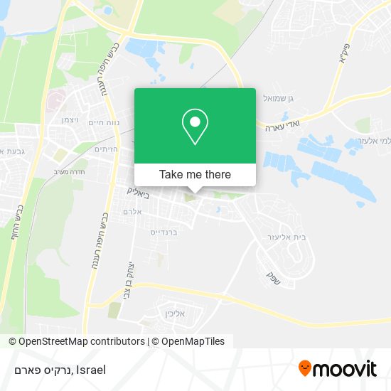 נרקיס פארם map