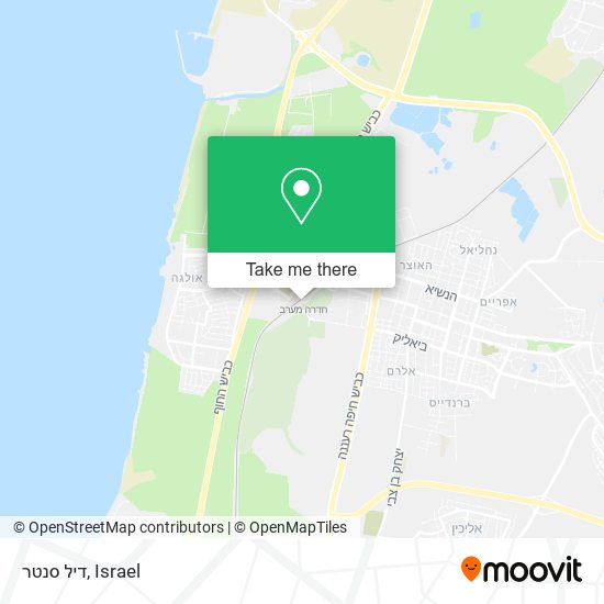 דיל סנטר map