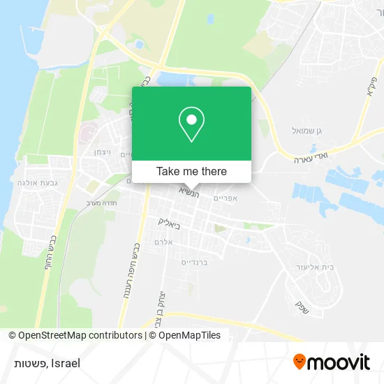 Карта פשטות