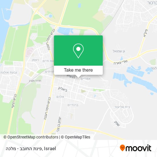 פינת החובב - מלכה map
