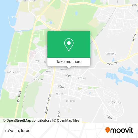 Карта ניר אלבז