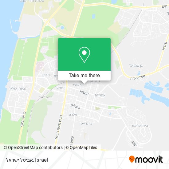 אביטל ישראל map