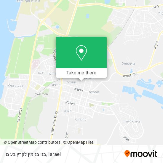 בני בנימין לקרץ בע מ map