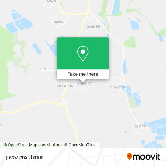 יצחק שמעון map