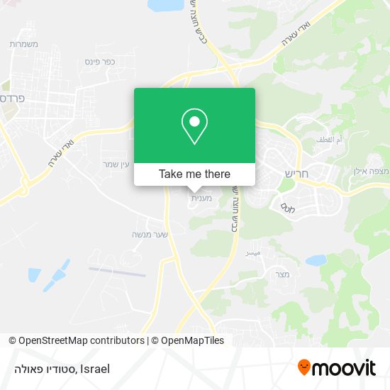 סטודיו פאולה map