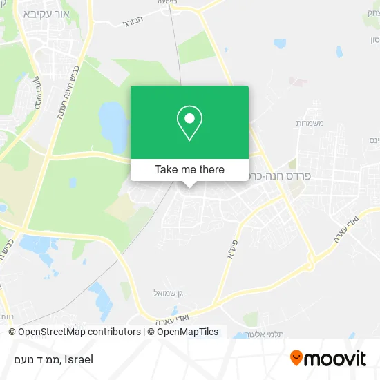 Карта ממ ד נועם