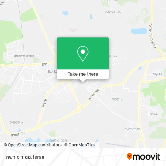 Карта ממ ד מורשה
