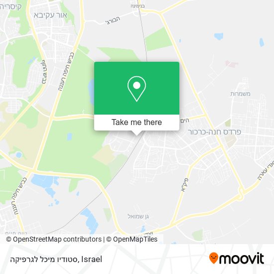 סטודיו מיכל לגרפיקה map