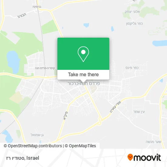 Карта סטודיו רז