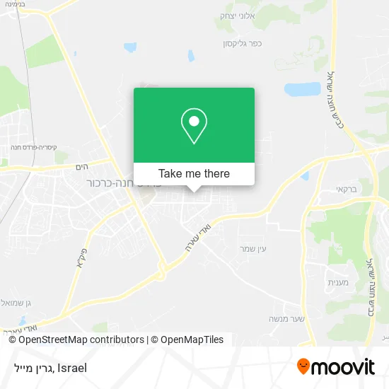 גרין מייל map