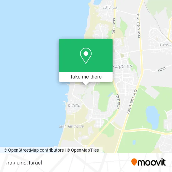 Карта פורט קפה