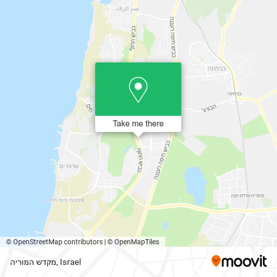 Карта מקדש המוריה