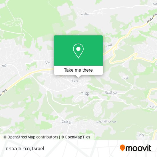 נגריית הבנים map