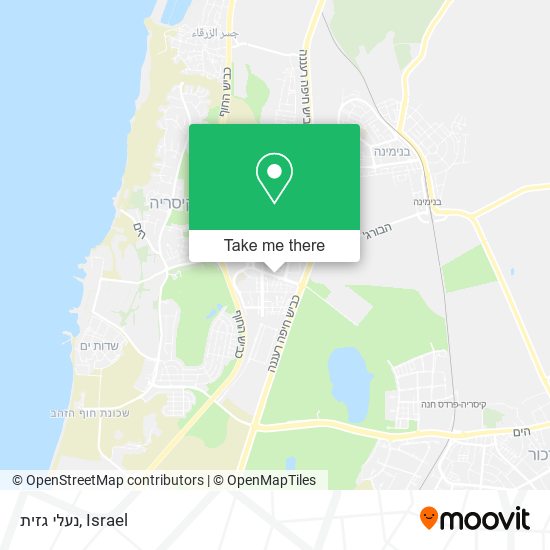 נעלי גזית map