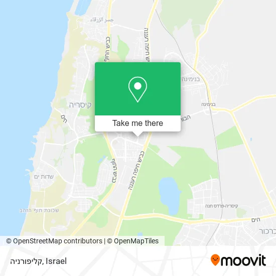 Карта קליפורניה