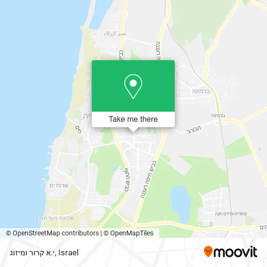 Карта י.א קרור ומיזוג