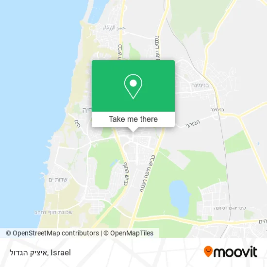 Карта איציק הגדול