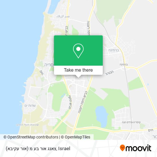 צאנג אור בע מ (אור עקיבא) map