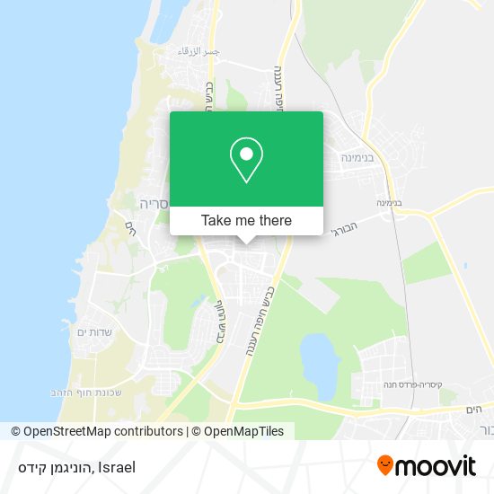 הוניגמן קידס map