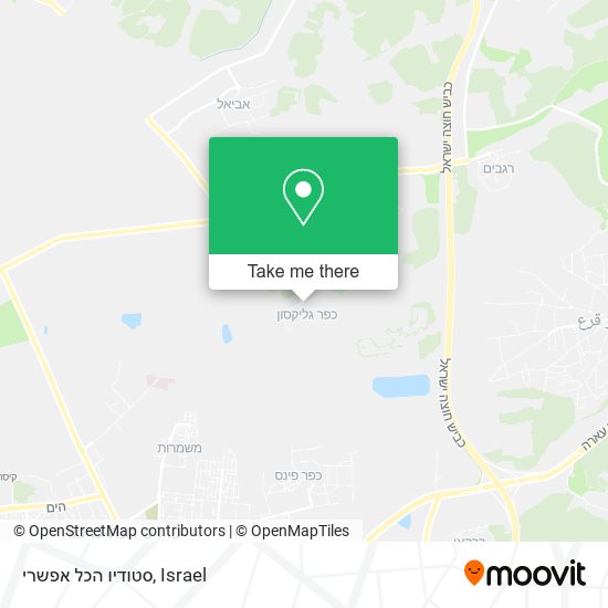 סטודיו הכל אפשרי map